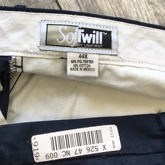 Softwill Pants Mens Softwill Uniform Pants 44x Blue Poshmark
